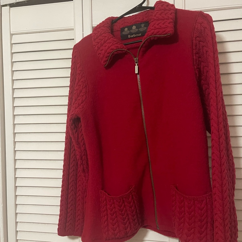 Barbour Red Women’s Jacket - Picture 2 of 6